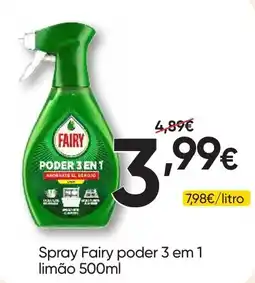 Froiz Spray fairy poder 3 em 1 limão promoção