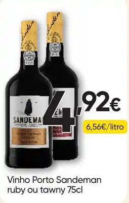 Froiz Vinho Porto Sandeman ruby ou tawny promoção