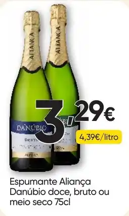 Froiz Espumante Aliança Danúbio doce, bruto ou meio seco promoção
