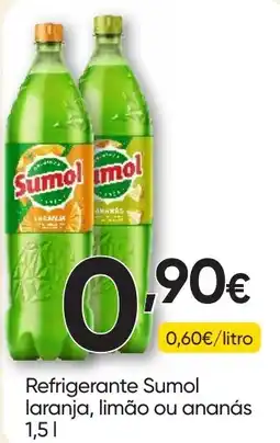 Froiz Refrigerante sumol laranja, limão ou ananás promoção