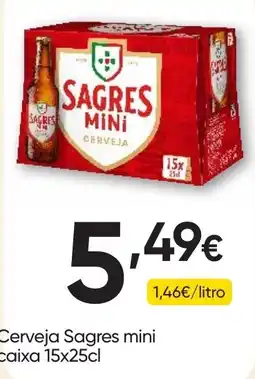 Froiz Cerveja Sagres mini promoção