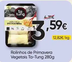 Froiz Rolinhos de Primavera Vegetais Ta-Tung promoção