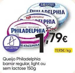 Froiz Queijo philadelphia barrar regular, light ou sem lactose promoção