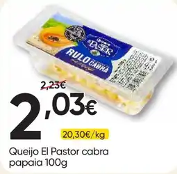 Froiz Queijo El Pastor cabra papaia promoção
