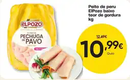 Froiz Peito de peru elpozo baixo teor de gordura promoção