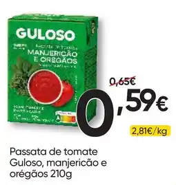 Froiz Passata de tomate Guloso, manjerição e orégãos promoção