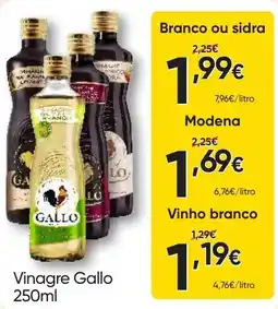 Froiz Vinagre Gallo promoção
