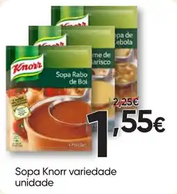 Froiz Sopa Knorr variedade unidade promoção