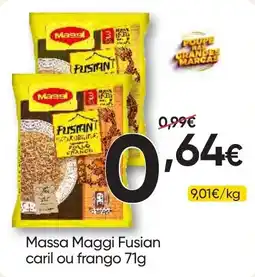 Froiz Massa Maggi Fusian caril ou frango promoção