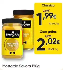 Froiz Mostarda Savora promoção
