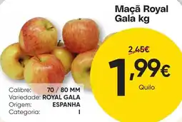 Froiz Maçã Royal Gala promoção