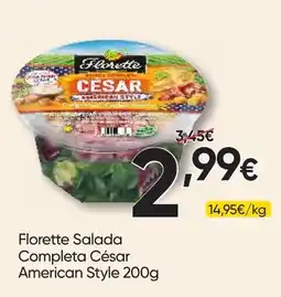 Froiz Florette Salada Completa César American Style promoção