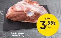 Froiz Pá de porco com osso kg promoção