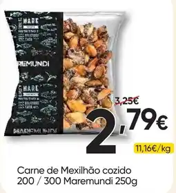 Froiz Carne de Mexilhão cozido Maremundi promoção