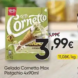 Froiz Gelado Cornetto Max Pistachio promoção
