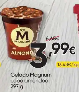 Froiz Gelado Magnum copo amêndoa promoção