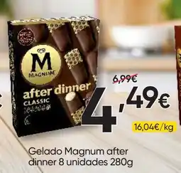 Froiz gelado magnum after dinner classic promoção
