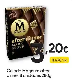 Froiz Gelado magnum after dinner promoção