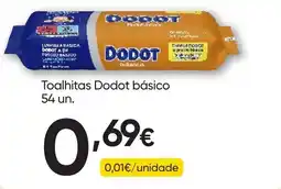 Froiz Toalhitas Dodot básico promoção
