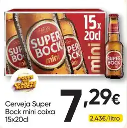 Froiz Cerveja Super Bock mini promoção