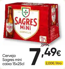 Froiz Cerveja Sagres mini promoção