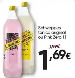 Froiz Schweppes tónica original ou Pink Zero promoção
