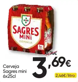 Froiz Cerveja Sagres mini promoção