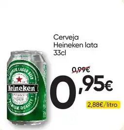 Froiz Cerveja Heineken lata promoção
