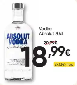 Froiz Absolut Vodka promoção