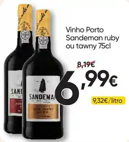 Froiz Vinho Porto Sandeman ruby ou tawny promoção