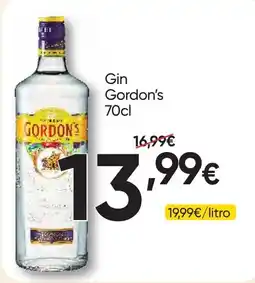 Froiz Gin Gordon's promoção
