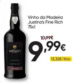 Froiz Vinho da Madeira Justino's Fine Rich promoção
