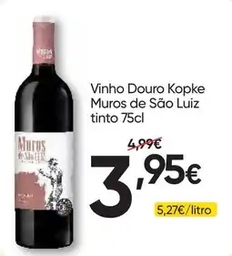 Froiz Vinho Douro Kopke Muros de São Luiz tinto promoção