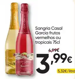 Froiz Sangria Casal Garcia frutos vermelhos ou tropicais promoção