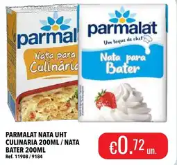 Central Cash Parmalat nata uht culinaria / nata bater promoção