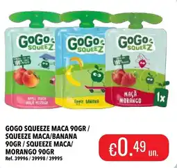 Central Cash gogo squeeze maca promoção