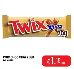 Central Cash Twix choc xtra promoção