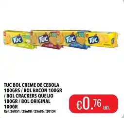 Central Cash tuc bol creme de cebola promoção
