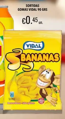 Central Cash Sortidas Gomas Vidal promoção
