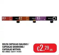 Central Cash delta capsulas qalidus / capsulas qharisma / capsulas mythiq promoção