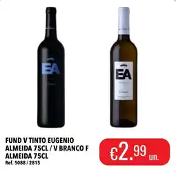 Central Cash Fund v tinto eugenio almeida / v branco f almeida promoção
