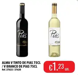 Central Cash Alma v tinto de pias / v branco de pias promoção