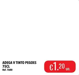 Central Cash Adega v tinto pegoes promoção