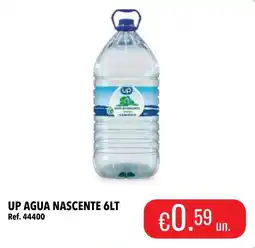 Central Cash Up agua nascente promoção