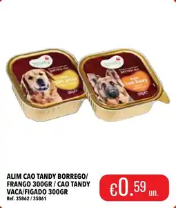 Central Cash Alim cao tandy borrego/frango 300gr / cao tandy vaca/figado 300gr promoção