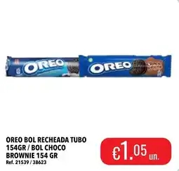 Central Cash oreo bol recheada tubo promoção