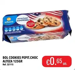 Central Cash Bol cookies pepit.choc alteza promoção