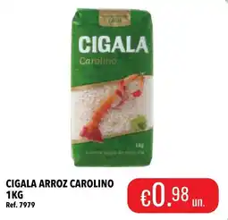 Central Cash Cigala arroz carolino promoção