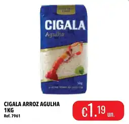 Central Cash Cigala arroz agulha promoção