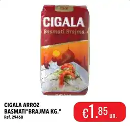 Central Cash Cigala arroz basmati brajma promoção